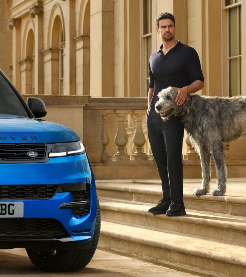 Theo James Range Rover Sport