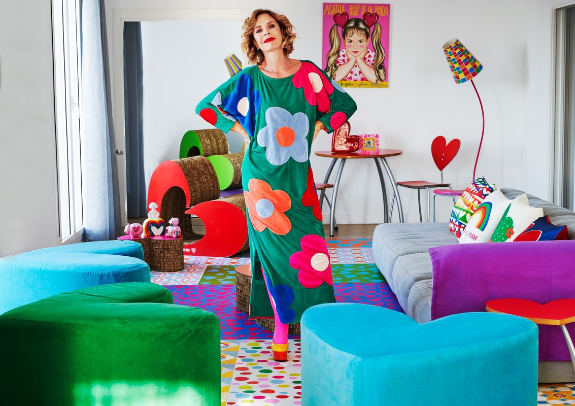 Agatha Ruiz de la Prada appartamento Madrid