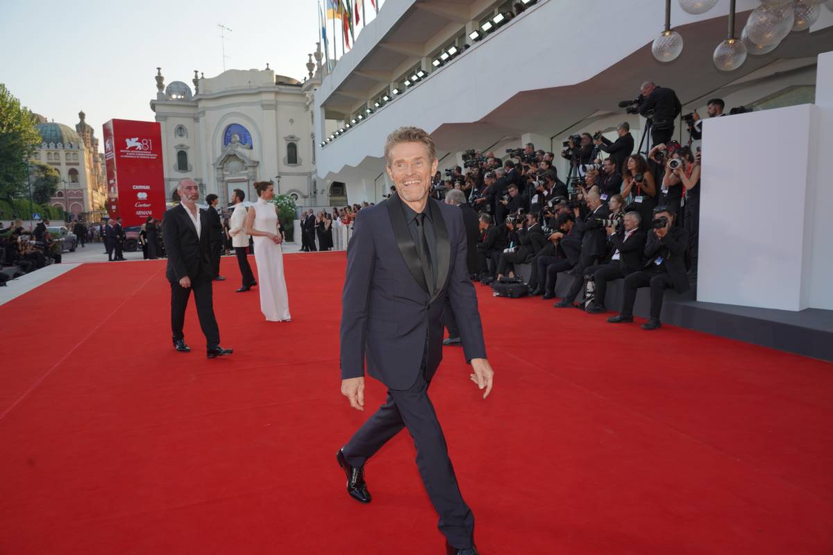 Beetlejuice Beetlejuice red carpet Venezia 2024