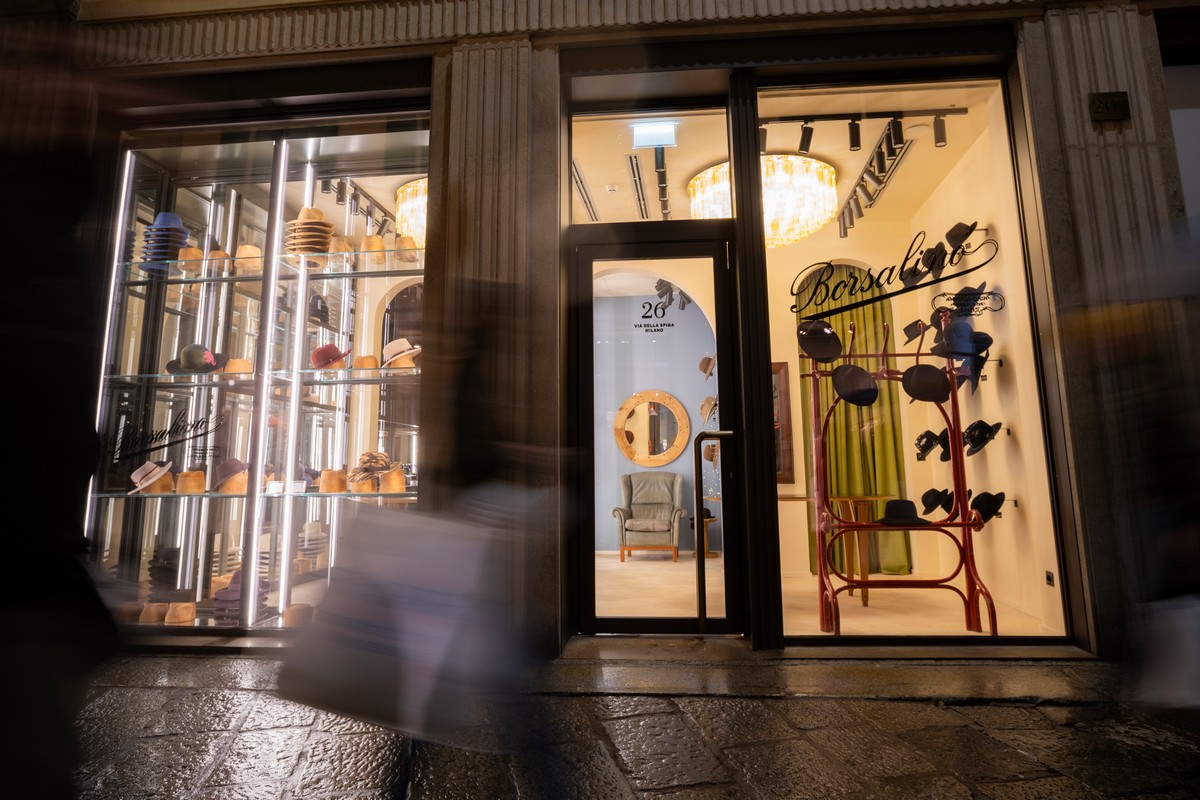 Borsalino Milano Via della Spiga