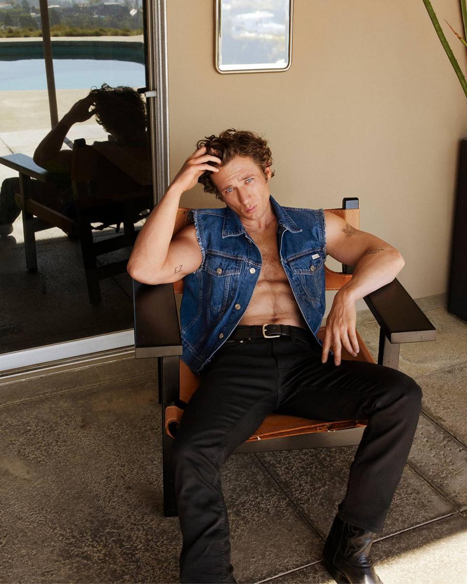 Calvin Klein campagna autunno 2024 Jeremy Allen White