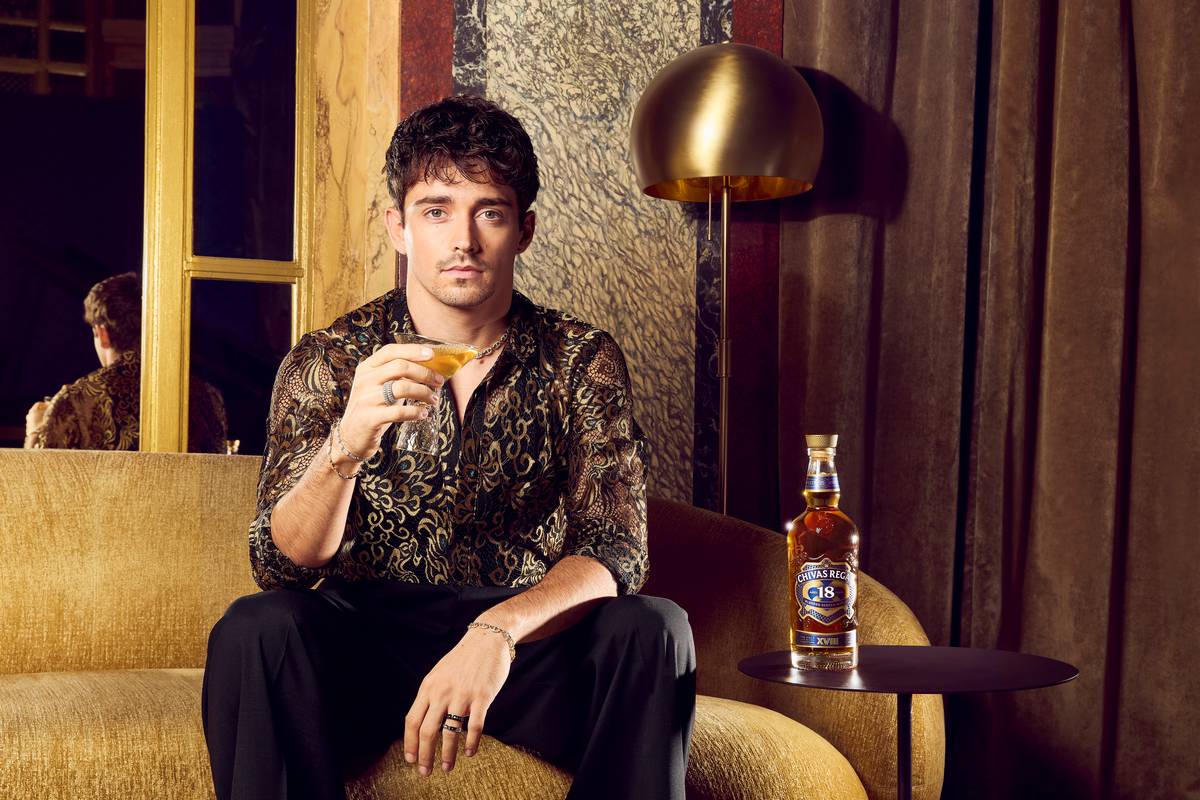 Charles Leclerc e Chivas Regal