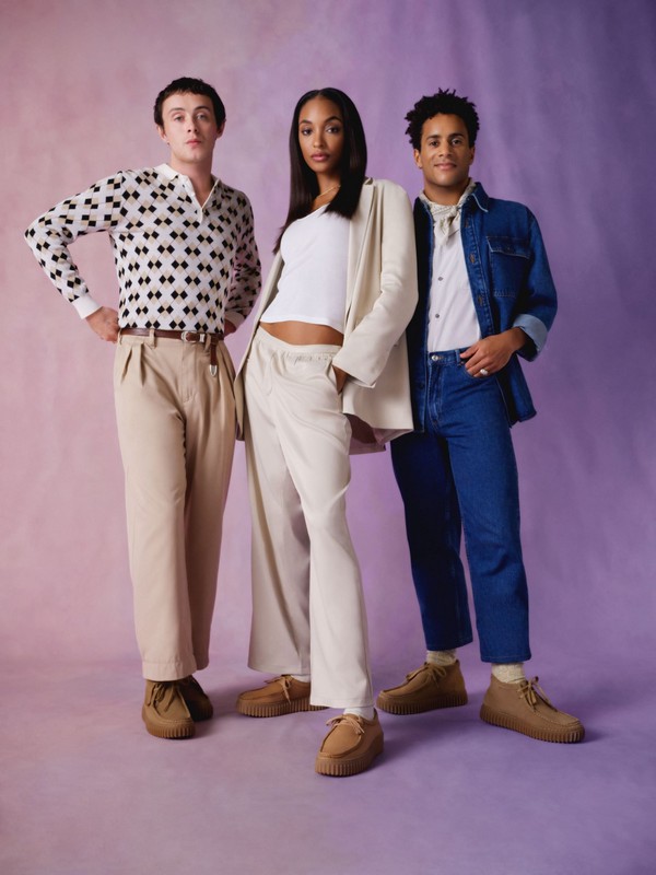 Clarks Jourdan Dunn, Sonny Hall e Marcelino Sambé