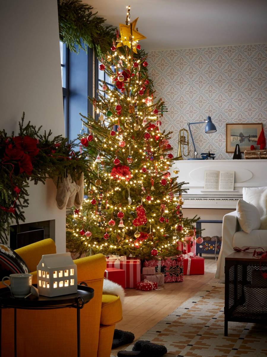 Come decorare la casa con le collezioni di Natale Ikea 2024