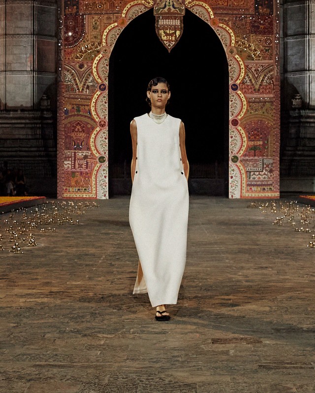 Dior Mumbai Sfilata 2023 abiti