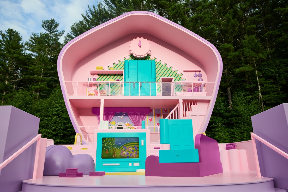 Dormire nella casa di Polly Pocket Airbnb