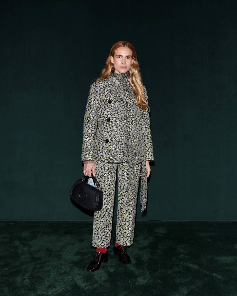 Gucci autunno inverno 2025 celebrity