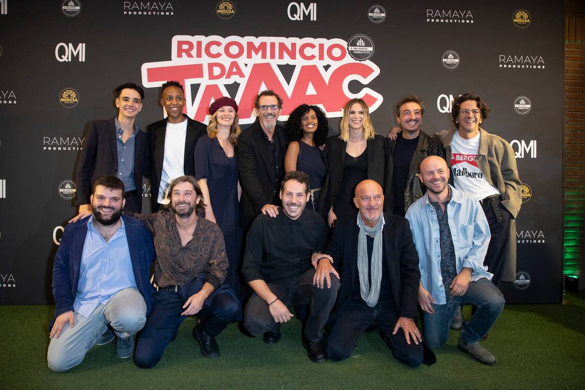 Ricomincio da Taac premiere Milano