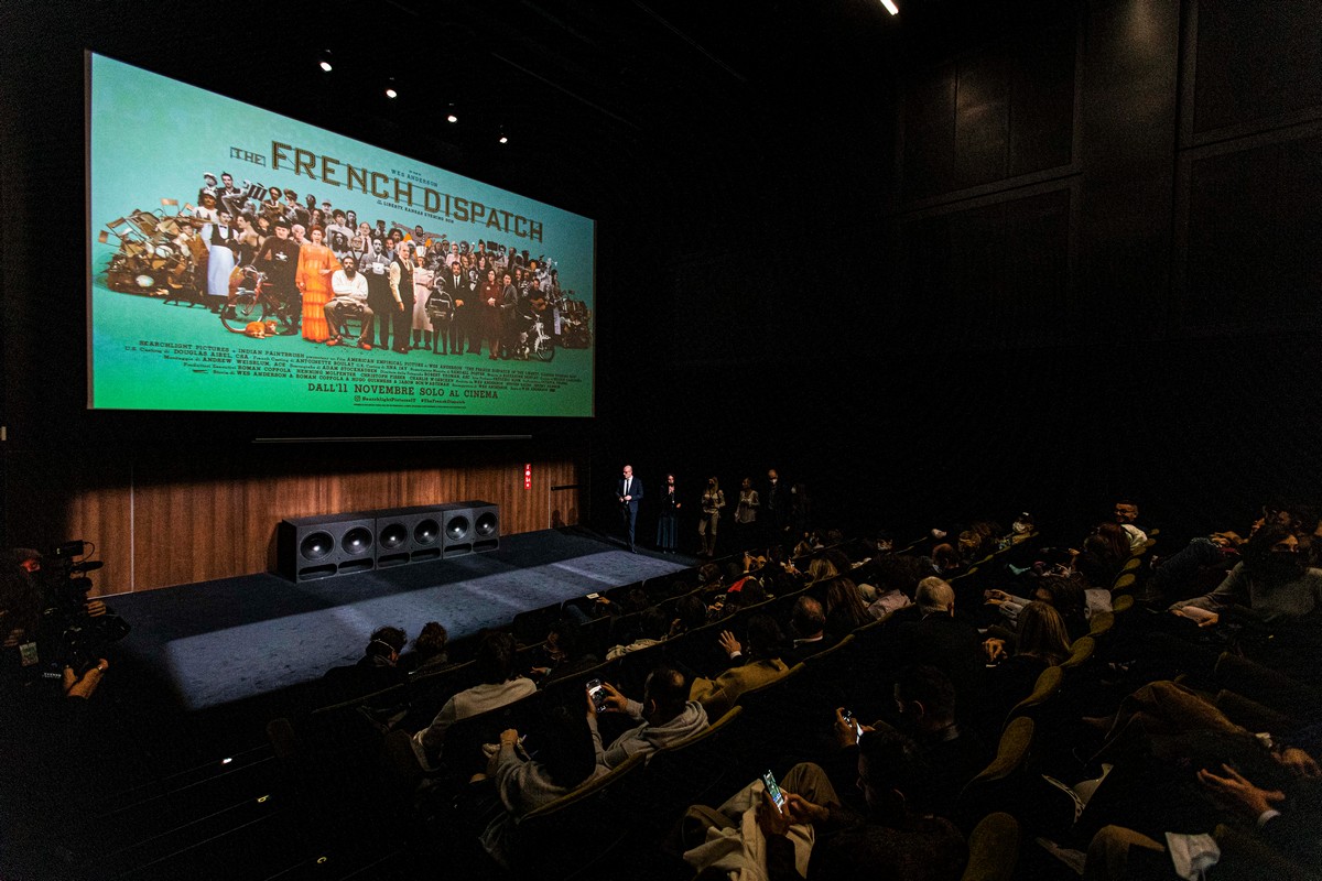 The French Dispatch premiere Milano con Wes Anderson