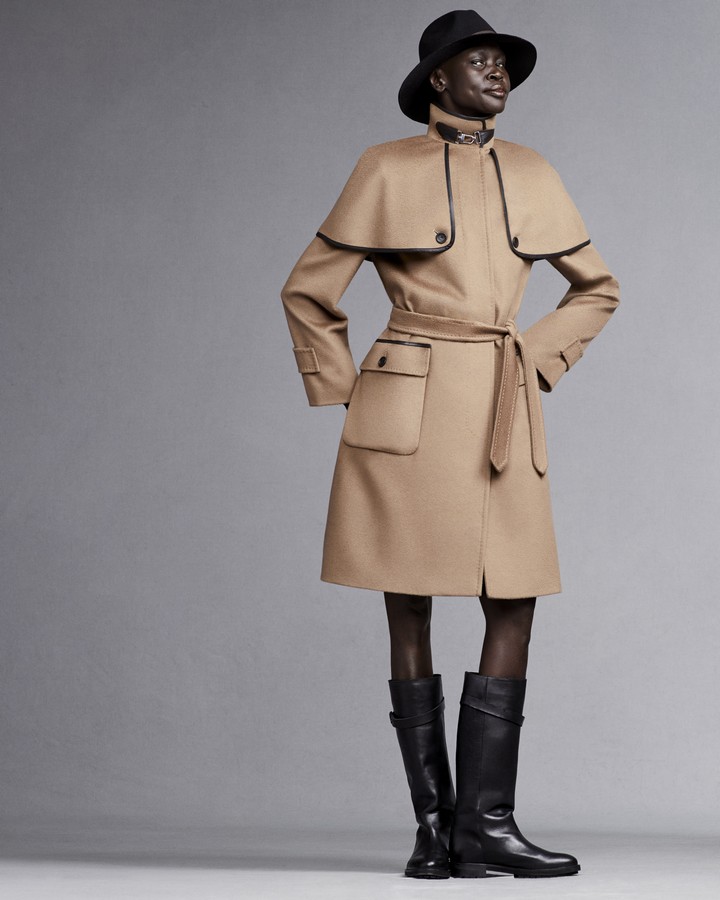 Weekend Max Mara Alek Wek autunno inverno 2021