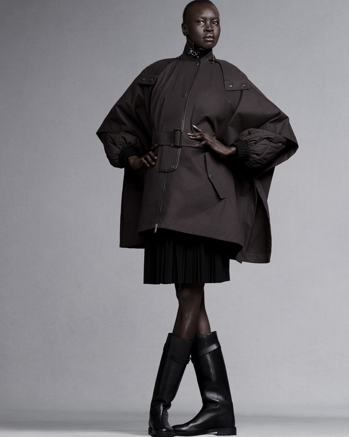 Weekend Max Mara Alek Wek autunno inverno 2021