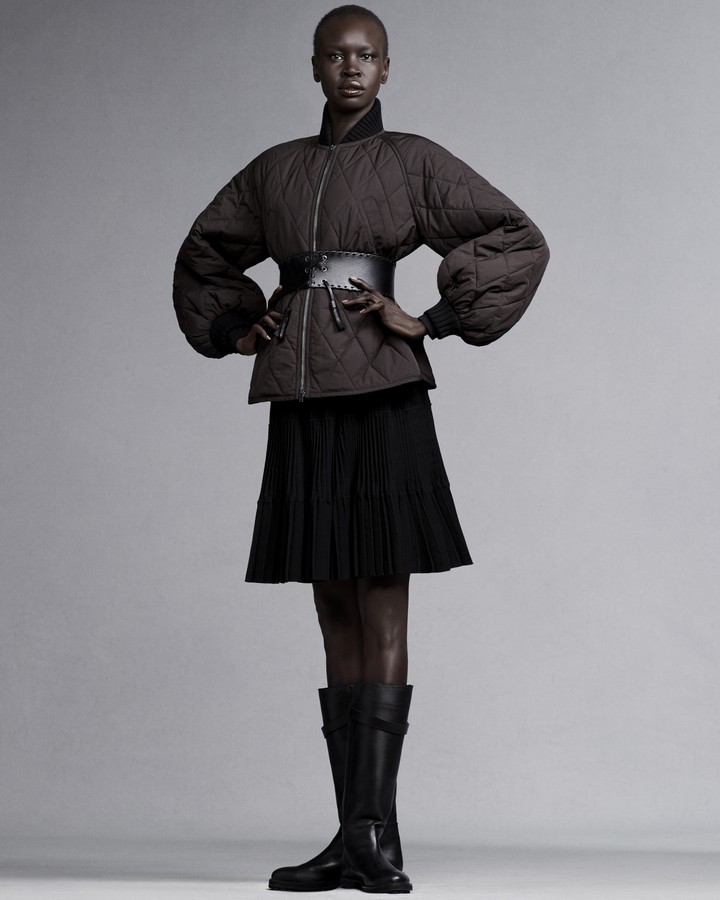 Weekend Max Mara Alek Wek autunno inverno 2021