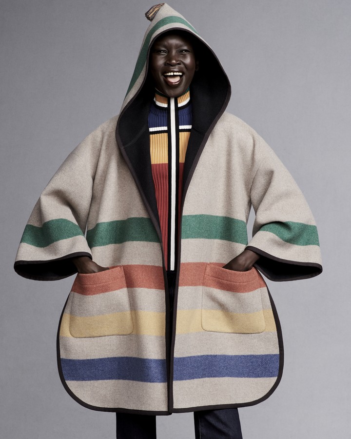 Weekend Max Mara Alek Wek autunno inverno 2021