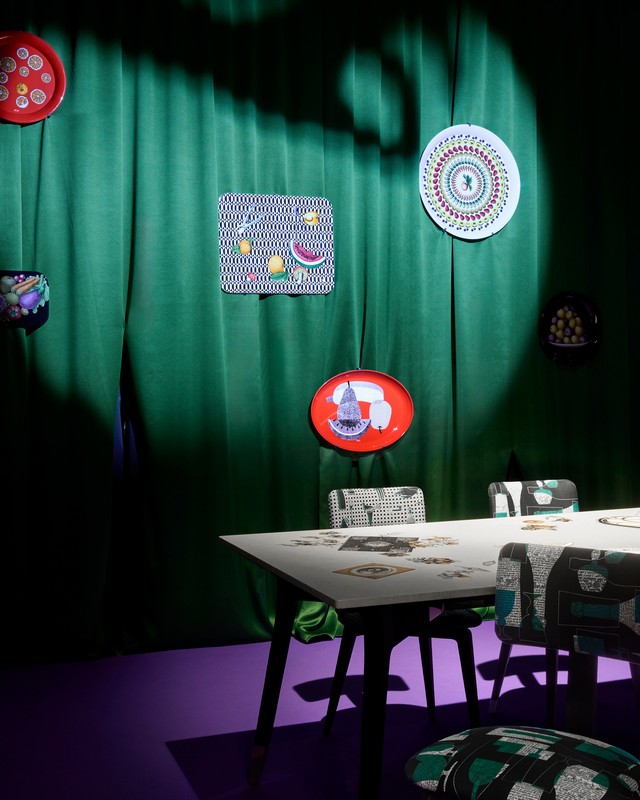 Sala da pranzo Fornasetti