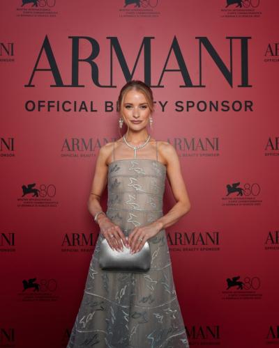 Armani Beauty cena esclusiva Venezia 2023