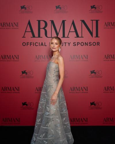 Armani Beauty cena esclusiva Venezia 2023