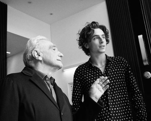 Bleu de Chanel Martin Scorsese e Timothée Chalamet