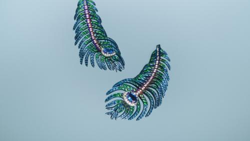 Boucheron gioielli Plume de Paon