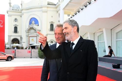 Ferrari Venezia 2023 red carpet