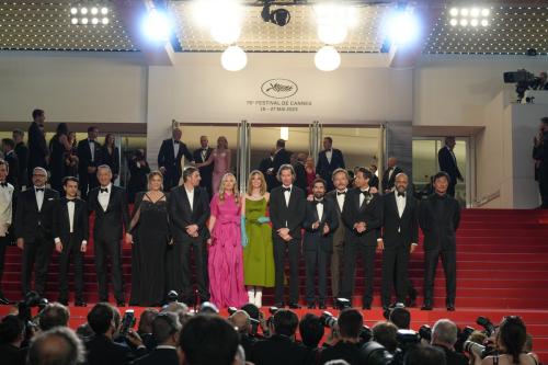 Festival di Cannes 2023 red carpet Asteroid City