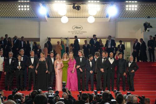 Festival di Cannes 2023 red carpet Asteroid City