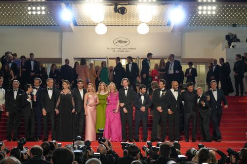 Festival di Cannes 2023 red carpet Asteroid City