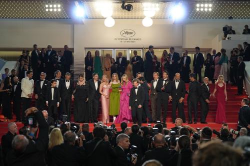 Festival di Cannes 2023 red carpet Asteroid City