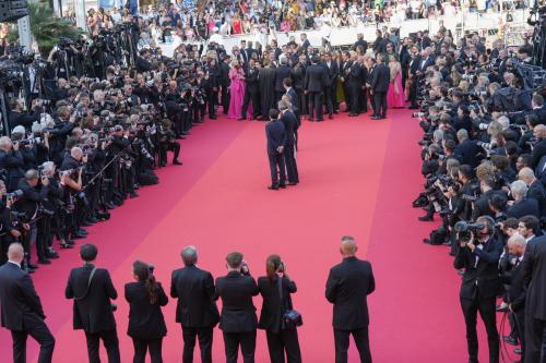 Festival di Cannes 2023 red carpet Asteroid City