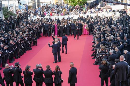 Festival di Cannes 2023 red carpet Asteroid City