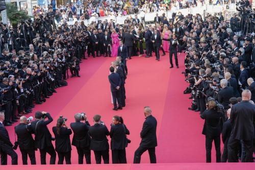 Festival di Cannes 2023 red carpet Asteroid City