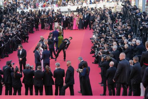 Festival di Cannes 2023 red carpet Asteroid City