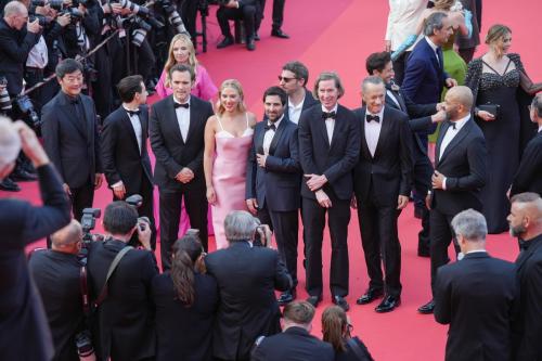 Festival di Cannes 2023 red carpet Asteroid City