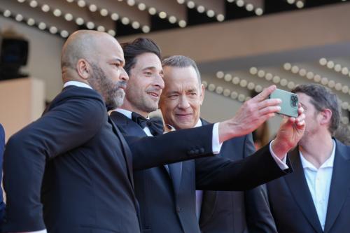 Festival di Cannes 2023 red carpet Asteroid City