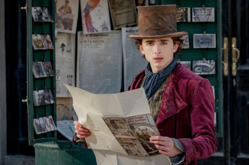 Wonka film Timothée Chalamet