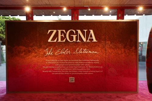 Zegna x The Elder Statesman party Los Angeles