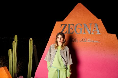 Zegna x The Elder Statesman party Los Angeles