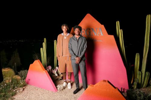 Zegna x The Elder Statesman party Los Angeles