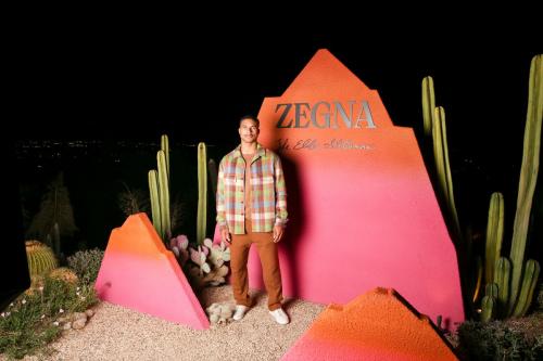 Zegna x The Elder Statesman party Los Angeles