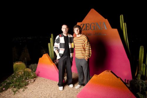 Zegna x The Elder Statesman party Los Angeles